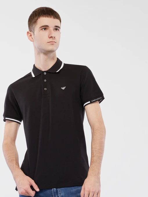 Поло Emporio Armani модель 6H1FF5-1JPTZ-0999 Фото