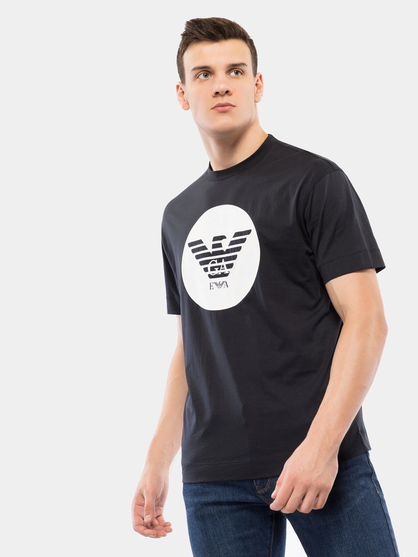 Футболки и поло Emporio Armani модель 6H1T73-1JDXZ-0920 Футболки и поло Emporio Armani модель 6H1T73-1JDXZ-0920 Фото