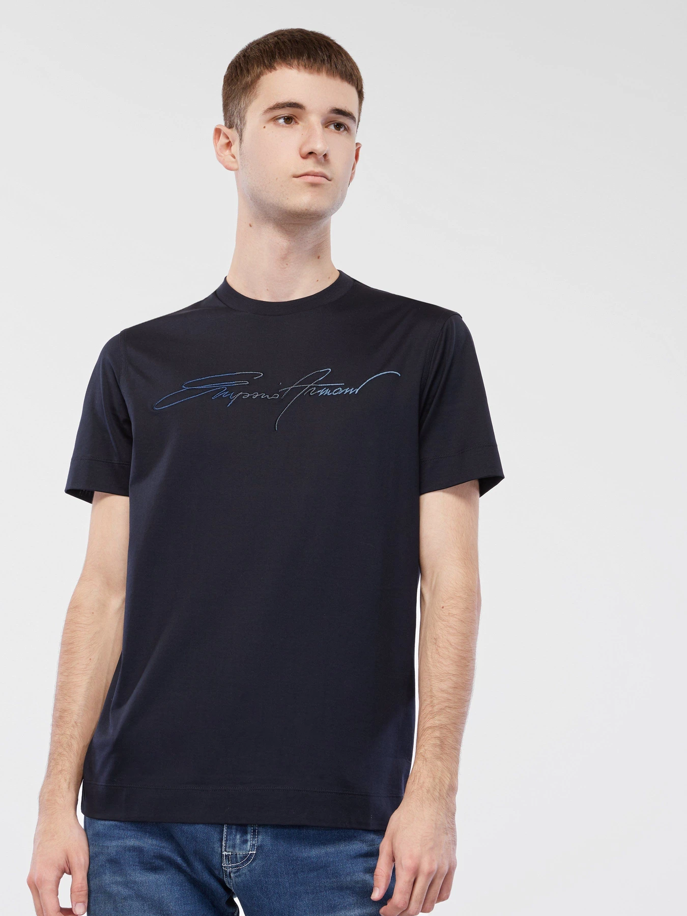 Футболки и поло Emporio Armani модель 6H1TH1-1JTUZ-0920 Футболки и поло Emporio Armani модель 6H1TH1-1JTUZ-0920 Фото