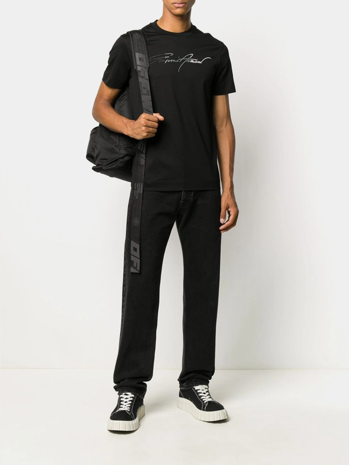 Футболки и поло Emporio Armani модель 6H1TH1-1JTUZ-0999 Футболки и поло Emporio Armani модель 6H1TH1-1JTUZ-0999 Фото