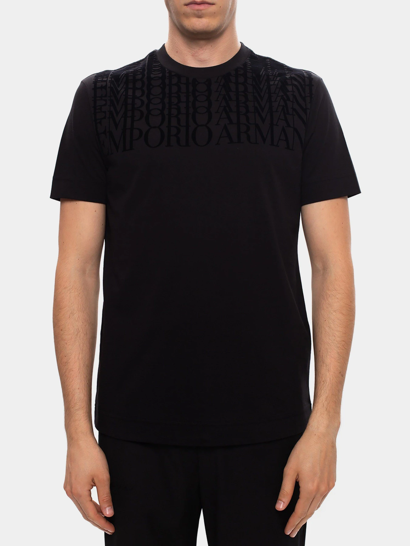 Футболки и поло Emporio Armani модель 6H1TM8-1JRKZ-0999 Фото