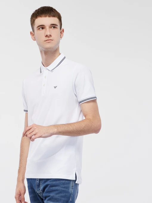 Поло Emporio Armani модель 8N1F30-1JPTZ-0100 Фото