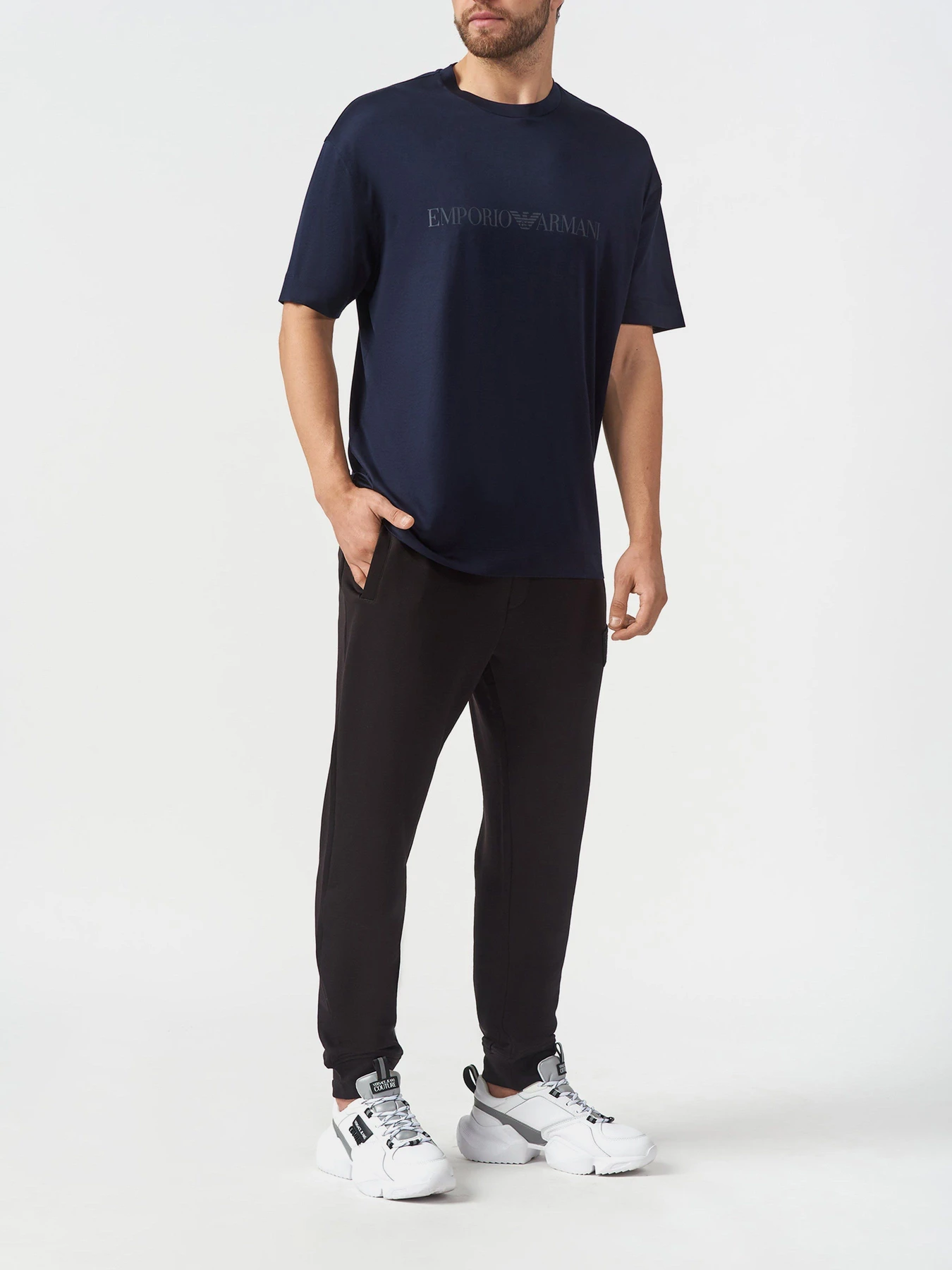 Футболки и поло Emporio Armani модель 6H1TH0-1JBVZ-0920 Футболки и поло Emporio Armani модель 6H1TH0-1JBVZ-0920 Фото