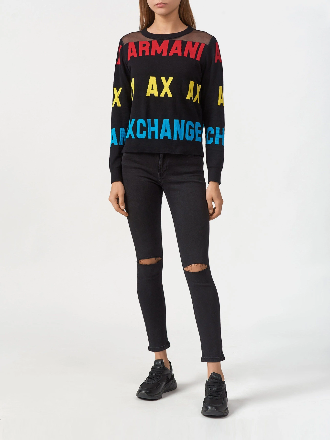 Свитры и кардиганы Armani Exchange модель 6HYM1F-YMD4Z-1200 Свитры и кардиганы Armani Exchange модель 6HYM1F-YMD4Z-1200 Фото