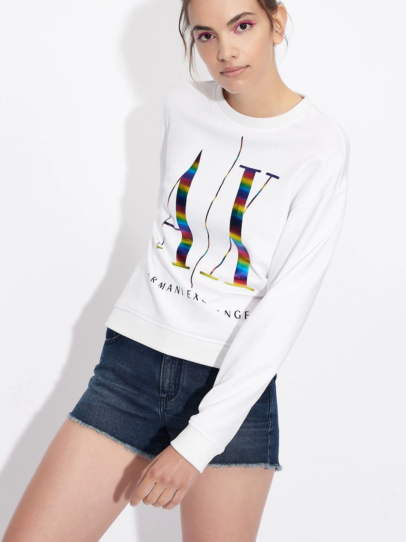 Худи и свитшоты Armani Exchange модель 6HYMCA-YJP1Z-1100 Фото