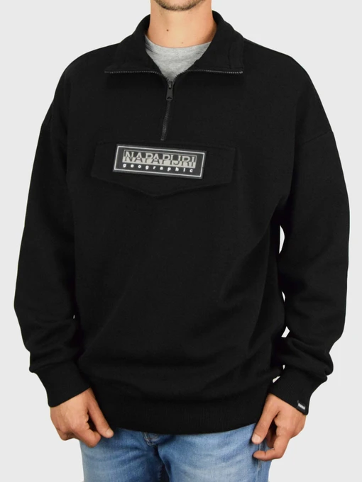 Худи и свитшоты Napapijri Zip Sweatshirt Patch модель NP0A4EIT0411 Фото