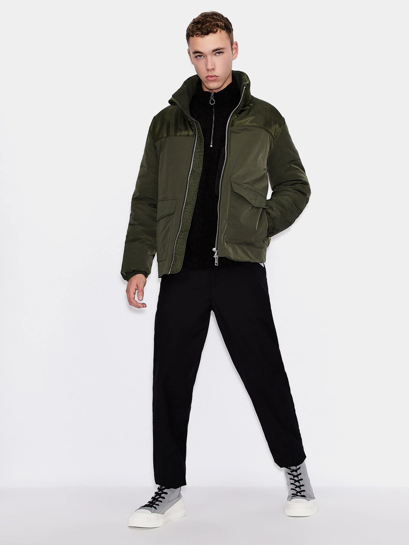 Куртки и дубленки Armani Exchange модель 6HZB39-ZNNYZ-1851 Куртки и дубленки Armani Exchange модель 6HZB39-ZNNYZ-1851 Фото