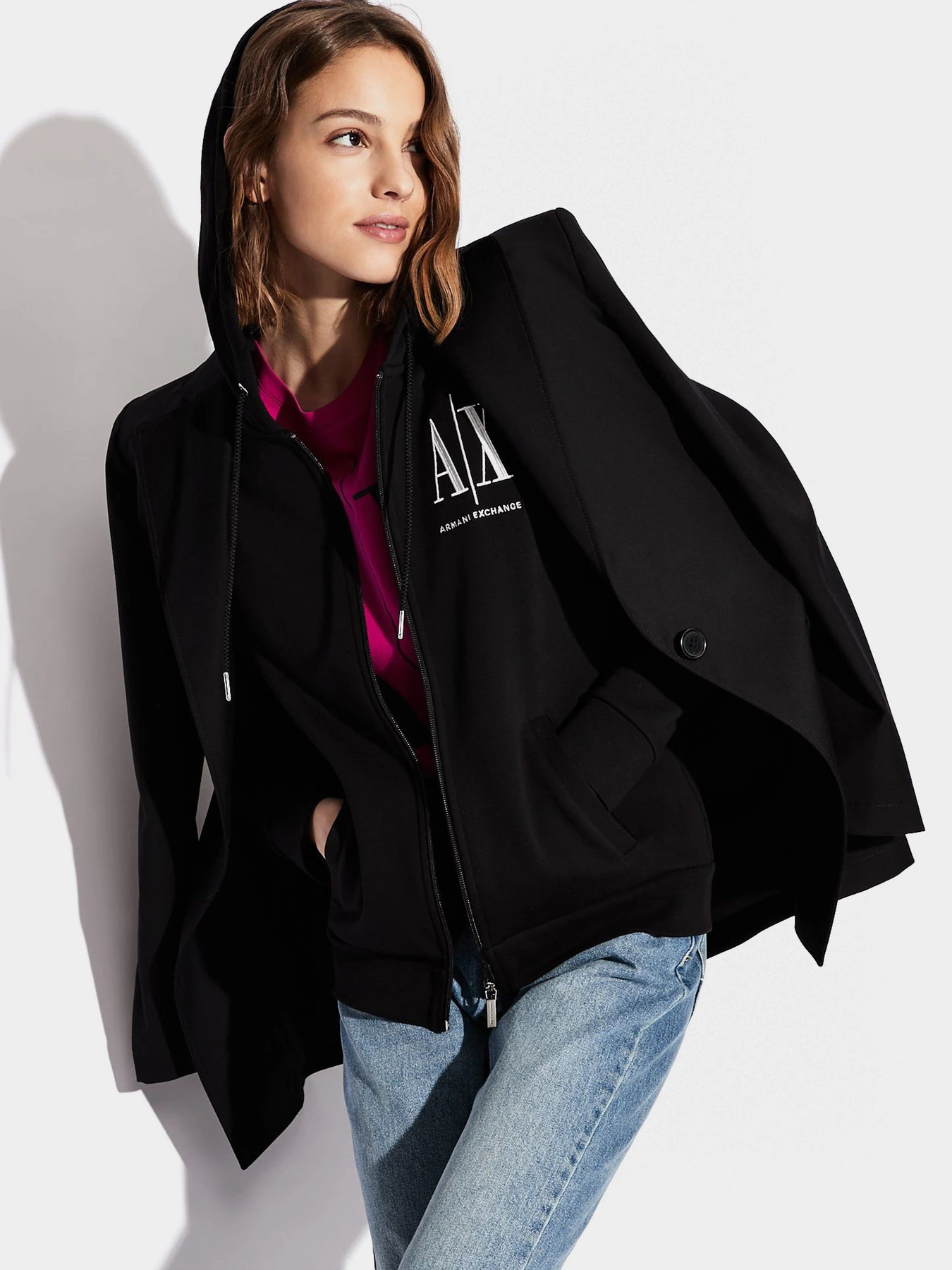 Худи и свитшоты Armani Exchange модель 8NYM22-YJ68Z-1200 Худи и свитшоты Armani Exchange модель 8NYM22-YJ68Z-1200 Фото
