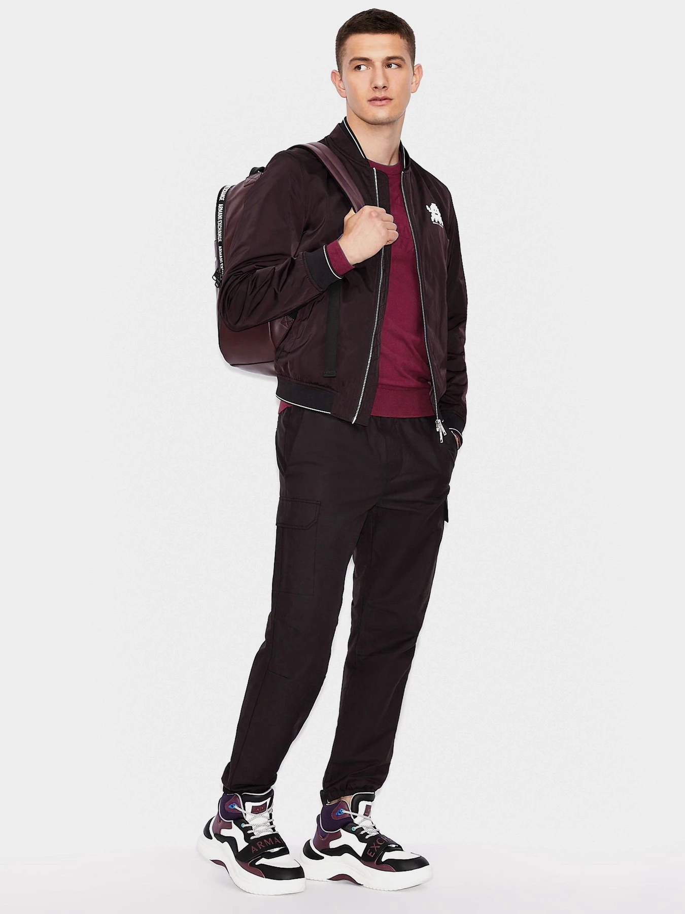 Свитры и кардиганы Armani Exchange модель 6HZM1A-ZML5Z-1306 Свитры и кардиганы Armani Exchange модель 6HZM1A-ZML5Z-1306 Фото