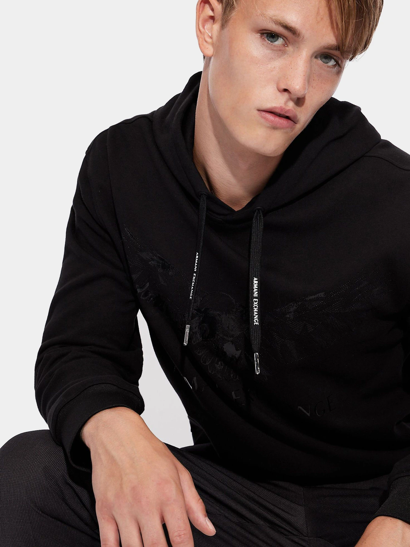 Худи и свитшоты Armani Exchange модель 6HZMFY-ZJ5CZ-1200 Фото