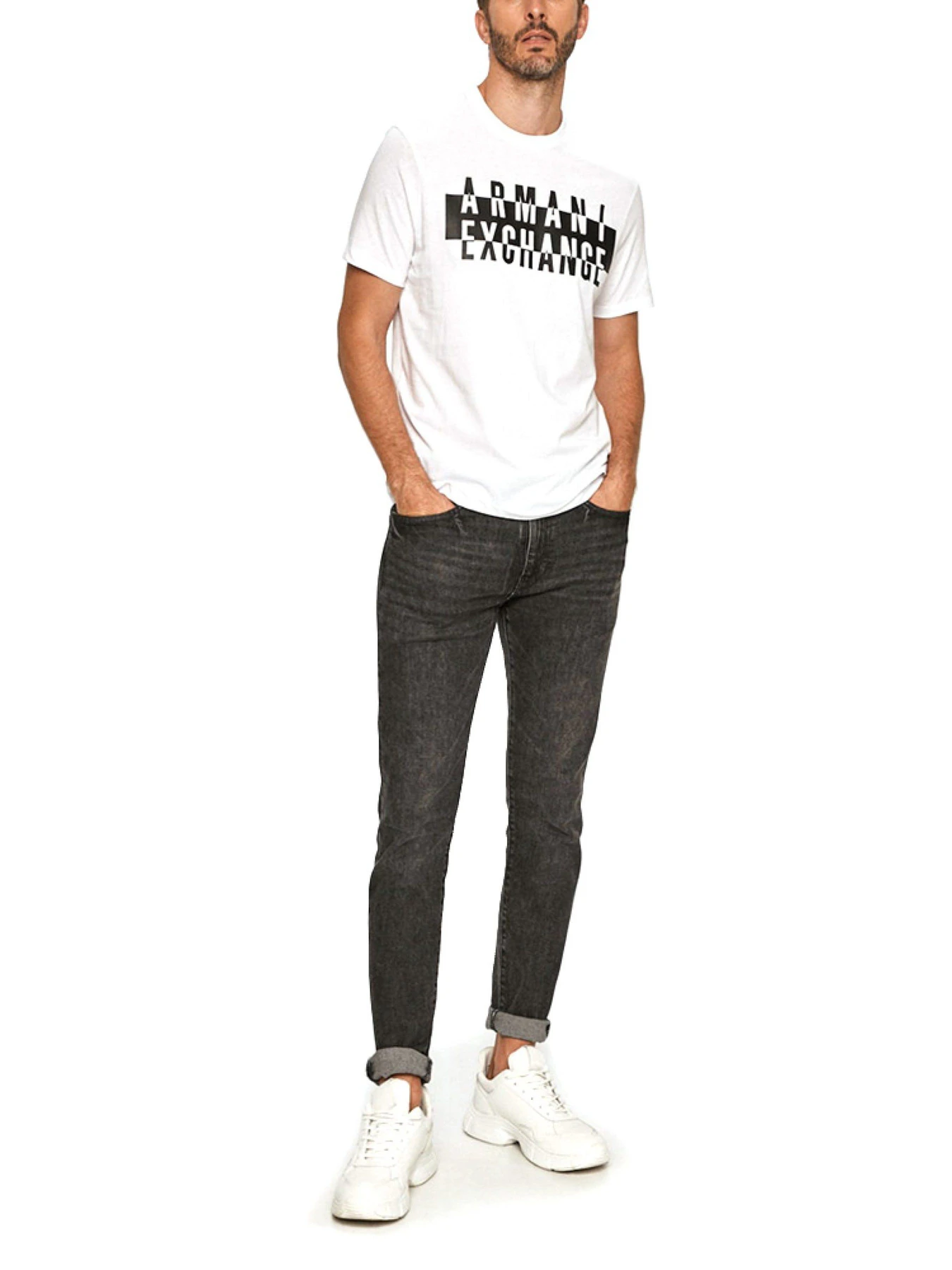 Футболки и поло Armani Exchange модель 6HZTGD-ZJH4Z-1100 Футболки и поло Armani Exchange модель 6HZTGD-ZJH4Z-1100 Фото