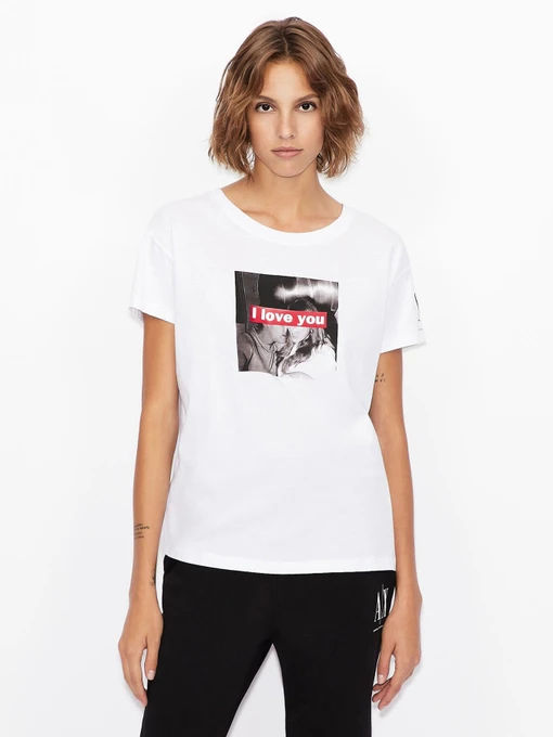 Футболки и поло Armani Exchange модель 6HYTAJ-YJG3Z-8180 Фото
