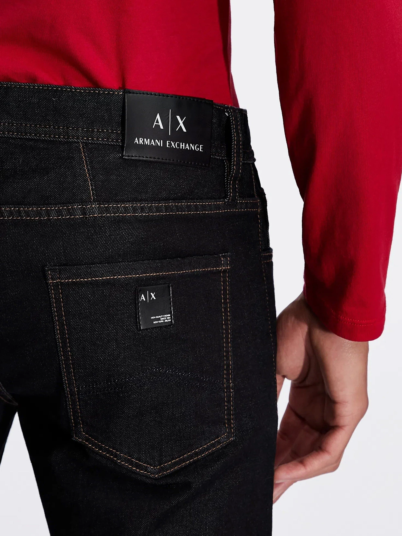 Джинсы Armani Exchange J16 Straight модель 8NZJ16-Z1A2Z-1500 Фото