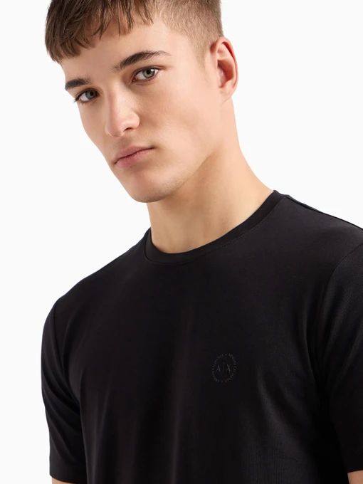 Бавовняна Чоловіча Футболка Armani Exchange фото 3