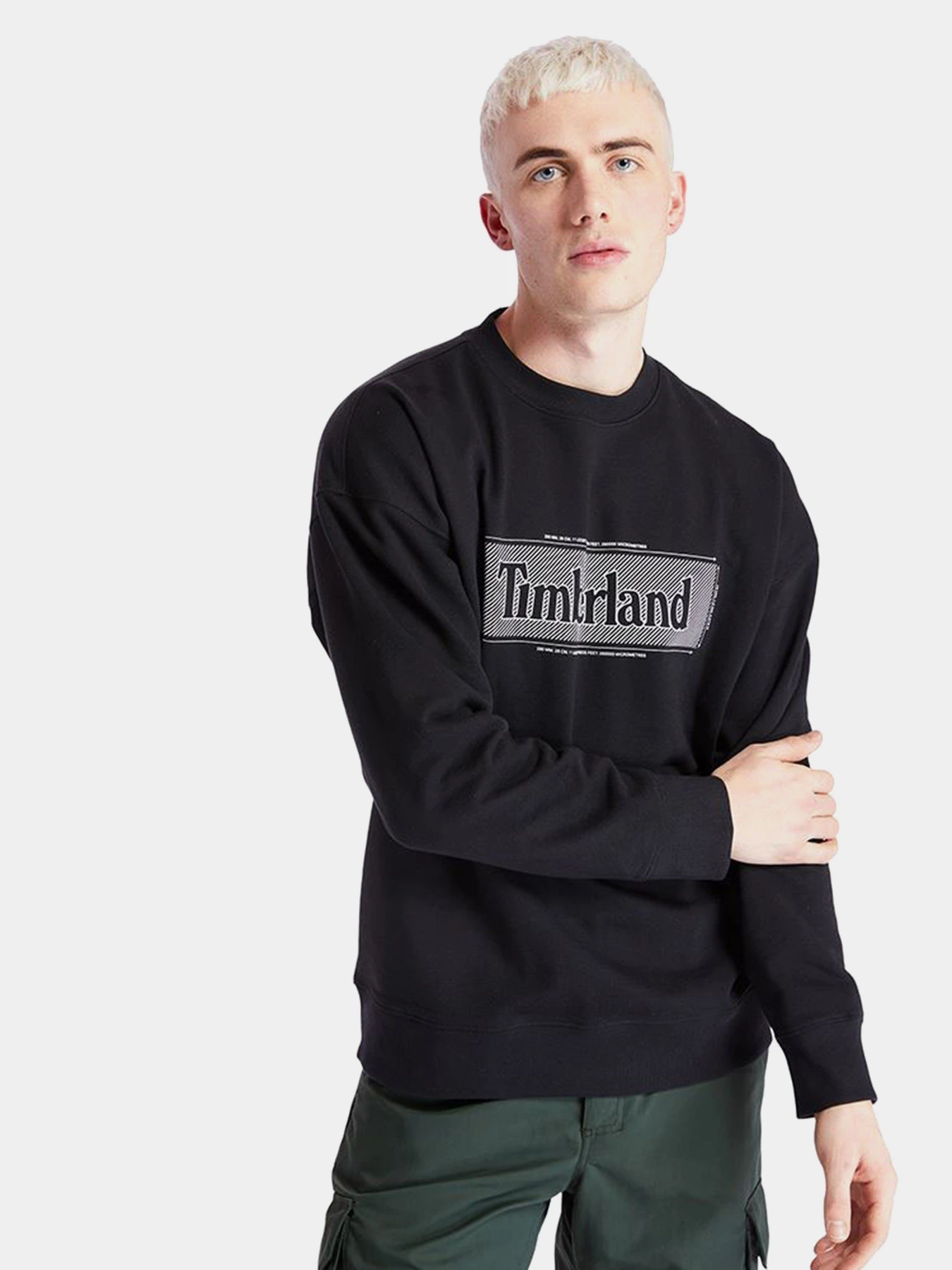 Худи и свитшоты Timberland Logo Crewneck модель TB0A2A14001 Фото