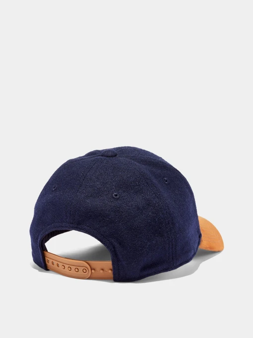 Timberland Wool-Blend Baseball Кепка колір синій фото 2