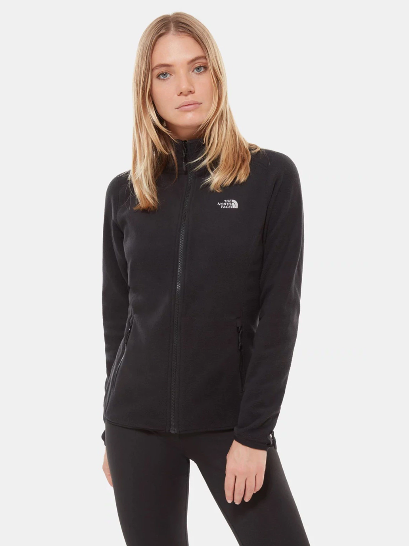 Худи и свитшоты The North Face 100 Glacier Full Zip модель NF0A2UAUJK31 Фото