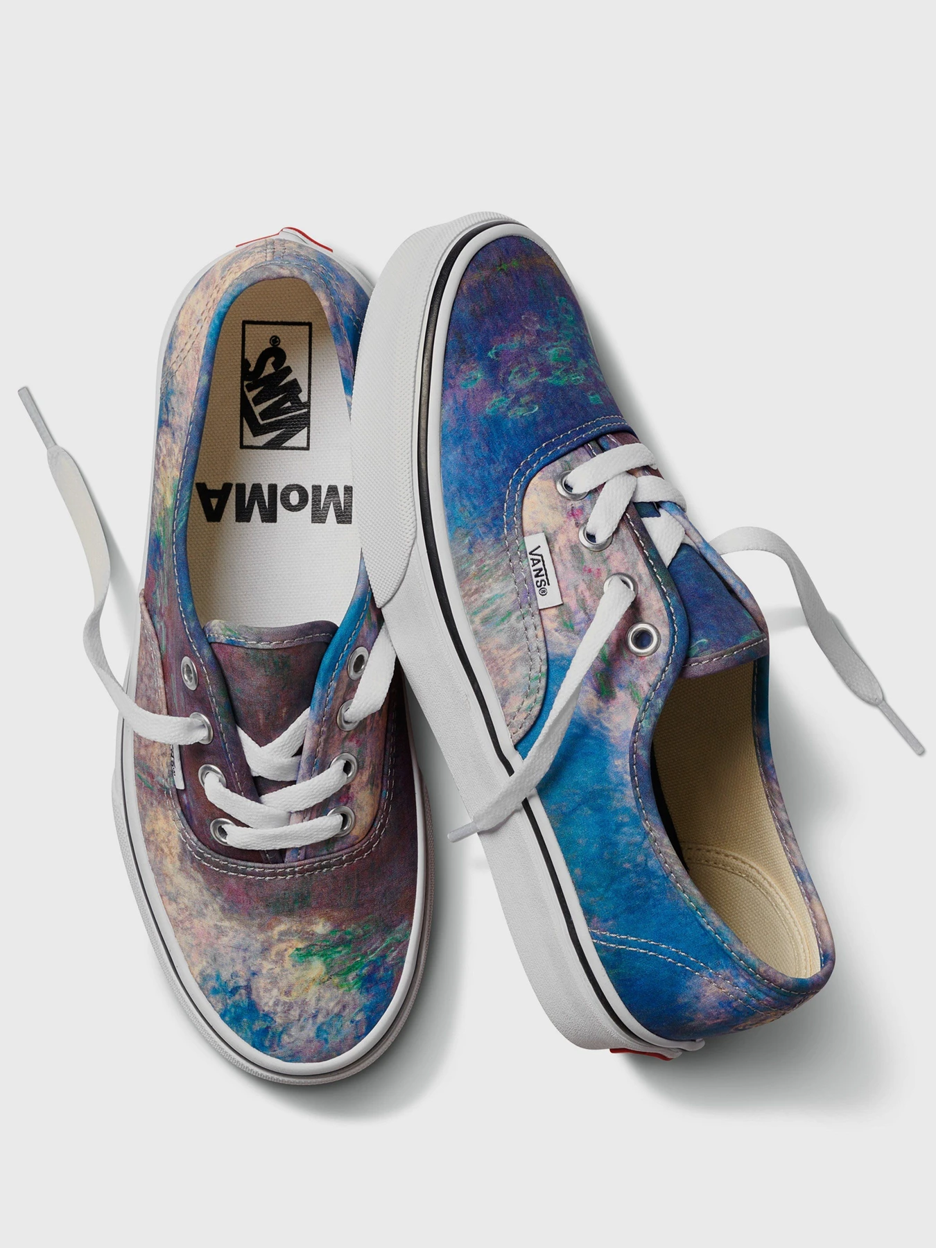 Кеды Vans X MoMA Claude Monet Authentic модель VN0A2Z5I18H1 Фото