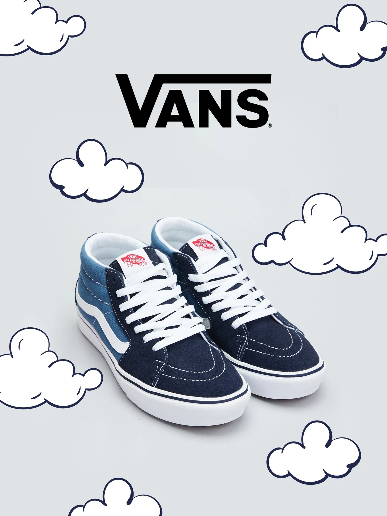 Кеди Vans ComfyCush SK8-Mid модель VN0A4UW1VNT1 Фото
