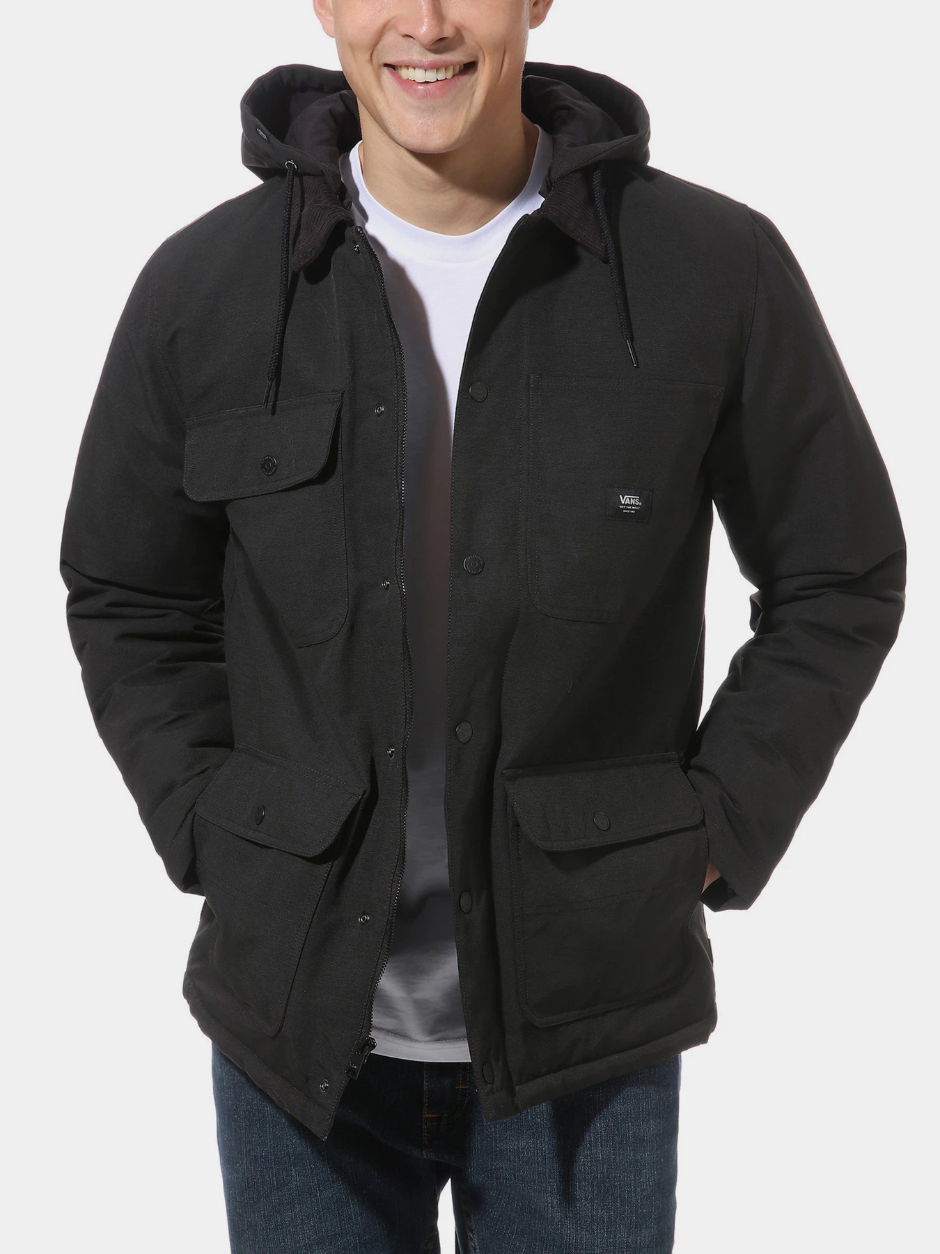 Куртки и дубленки Vans Drill Chore Coat MTE модель VN0A45APBLK1 Фото