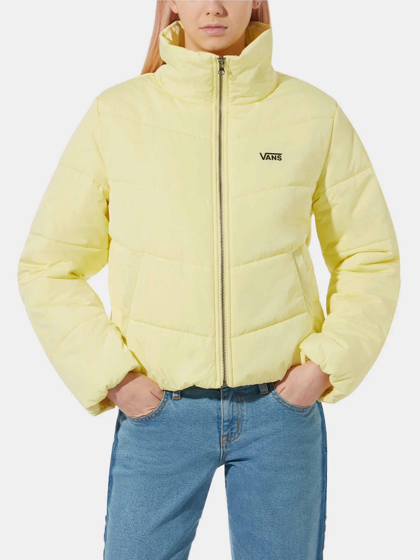 Куртки и дубленки Vans Foundry Puffer модель VN0A4V8MRNI1 Фото