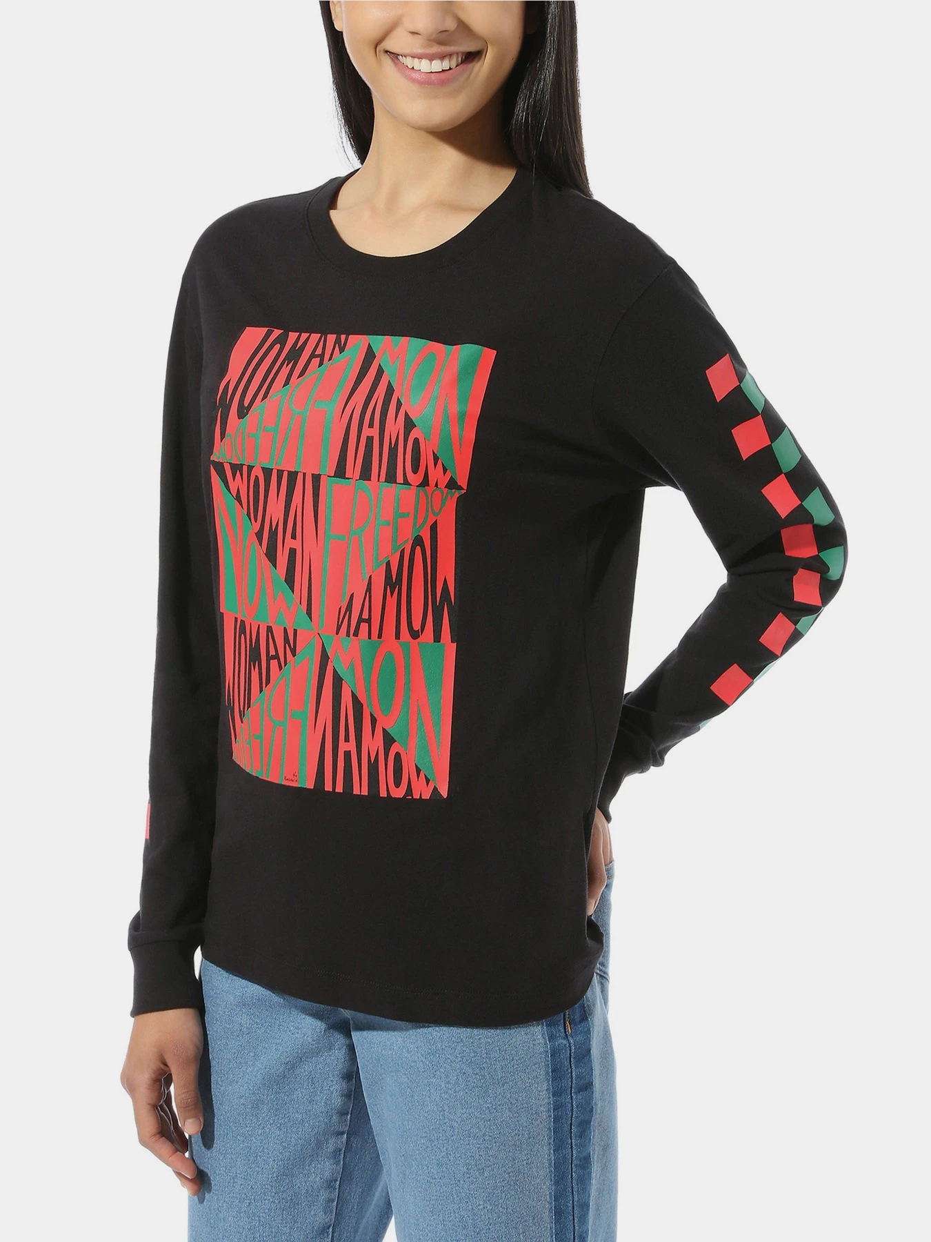 Худи и свитшоты Vans x MoMA Ringgold модель VN0A4SC81IC1 Фото