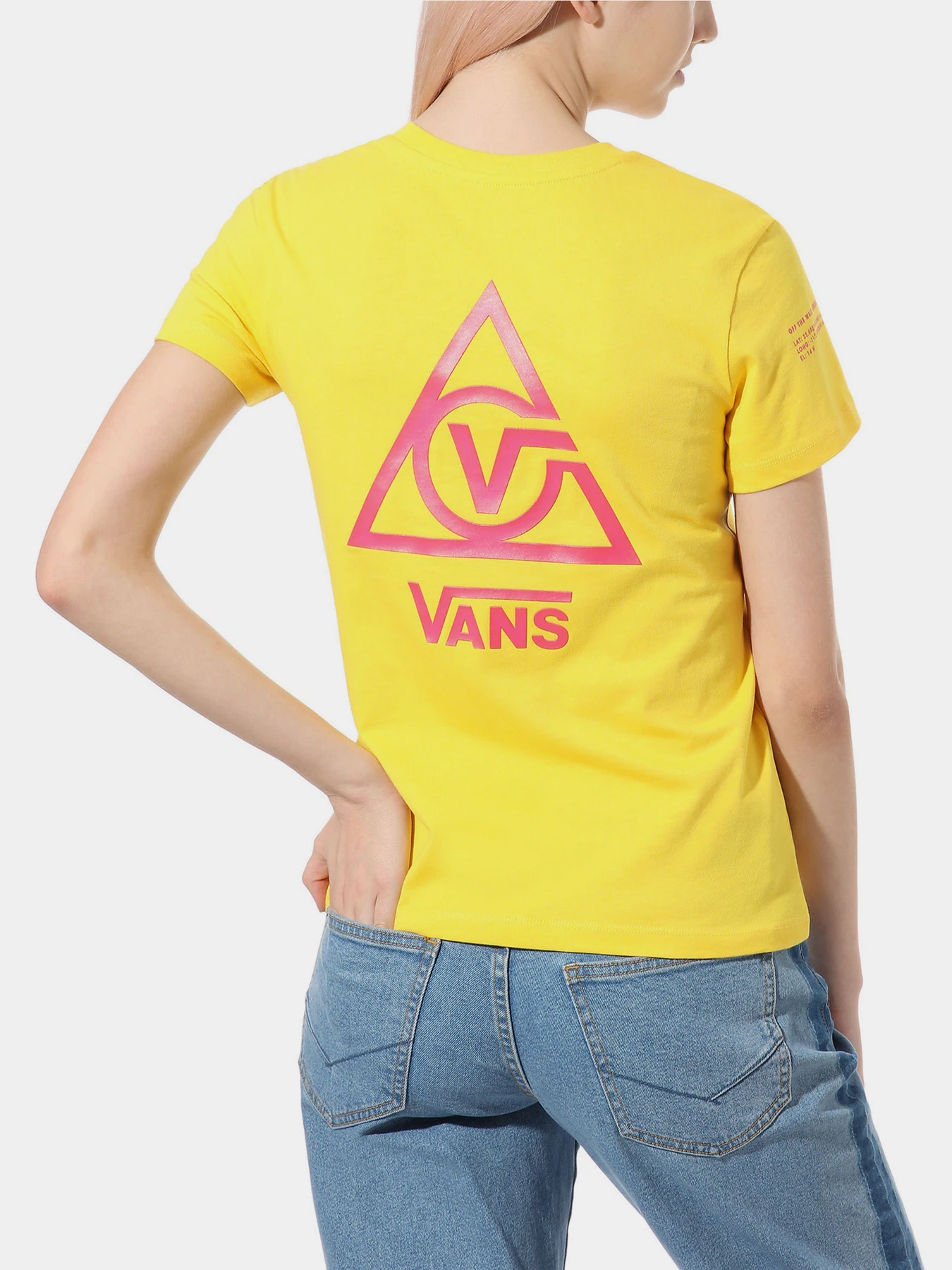 Футболки и поло Vans 66 Supply Tri Boyfriend модель VN0A4SCY85W1 Фото
