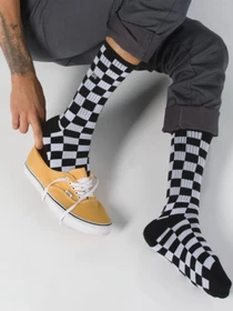 Шкарпетки та гольфи Vans Checkerboard II Crew 38,5 - 42 модель VN0A3H3NHU01 Фото