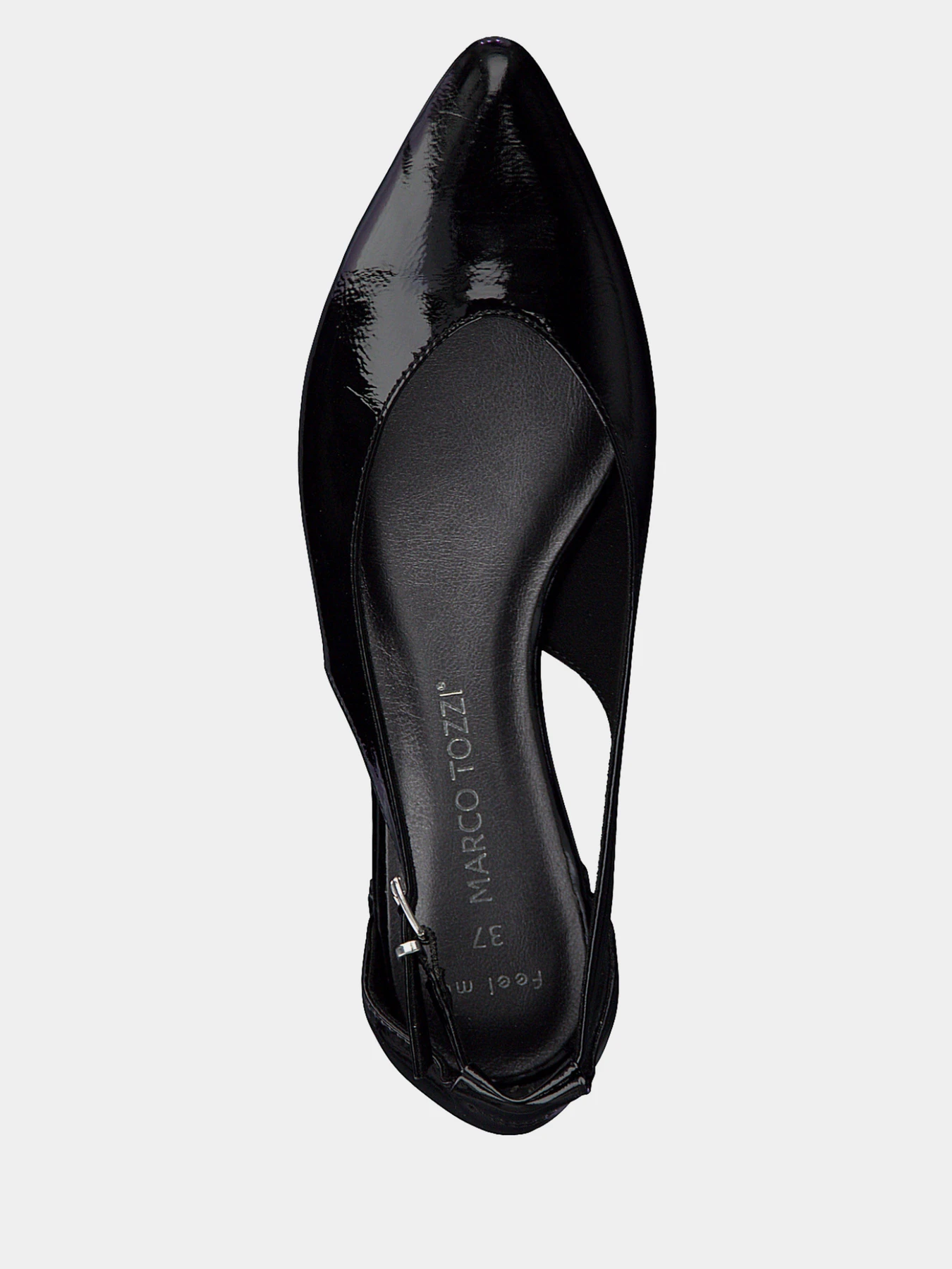 Туфли и лоферы Marco Tozzi модель 2-2-22114-26 018 BLACK PATENT Фото