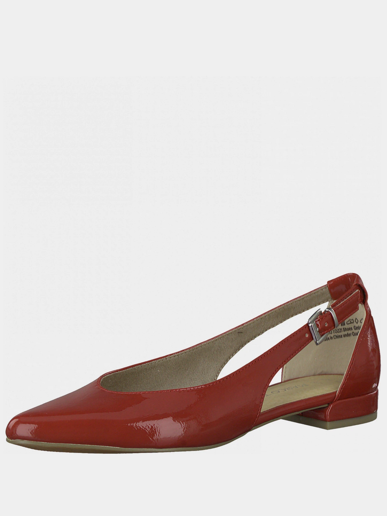 Туфли и лоферы Marco Tozzi модель 2-2-22114-26 524 RED PATENT Туфли и лоферы Marco Tozzi модель 2-2-22114-26 524 RED PATENT Фото