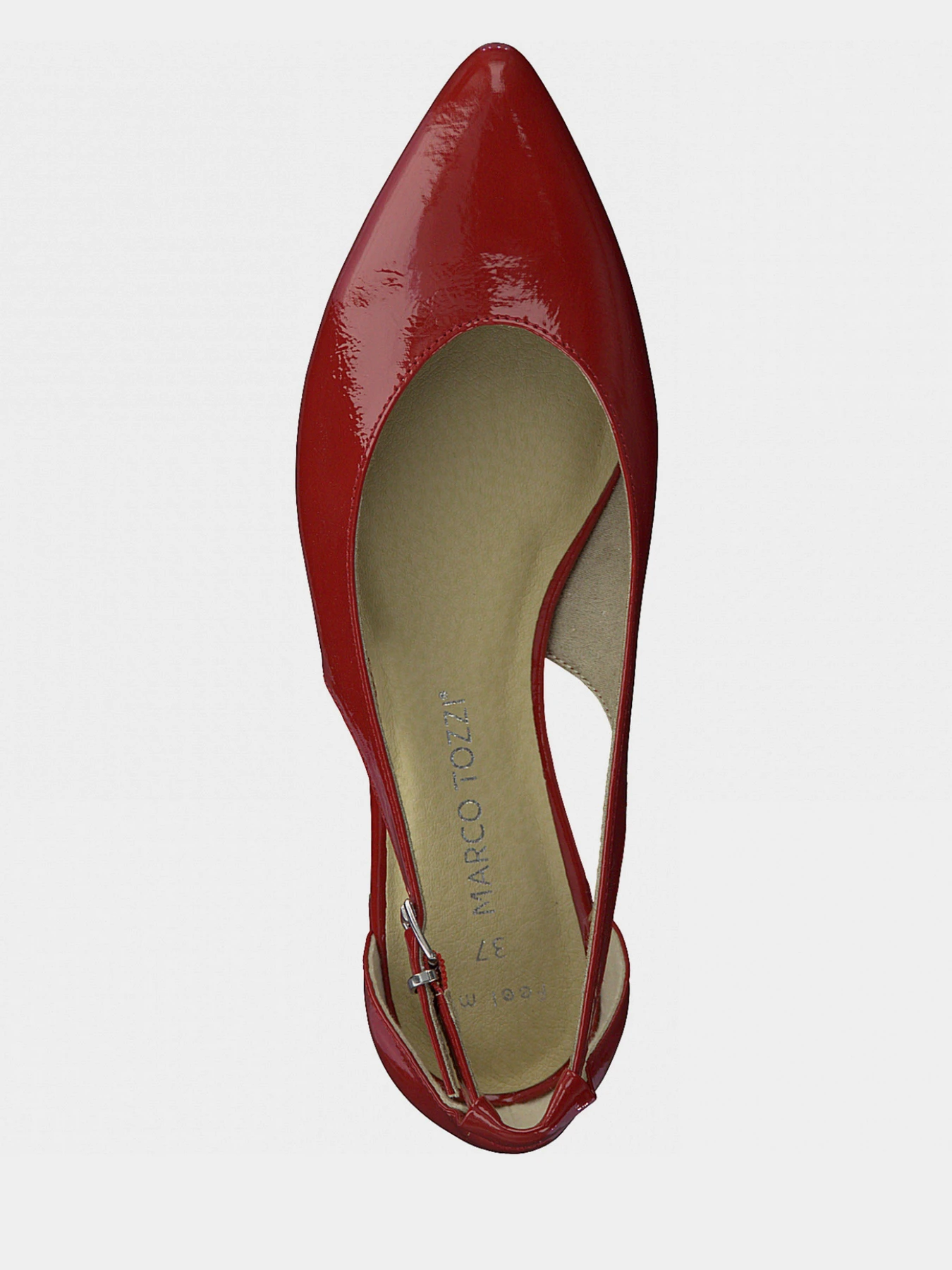 Туфли и лоферы Marco Tozzi модель 2-2-22114-26 524 RED PATENT Туфли и лоферы Marco Tozzi модель 2-2-22114-26 524 RED PATENT Фото