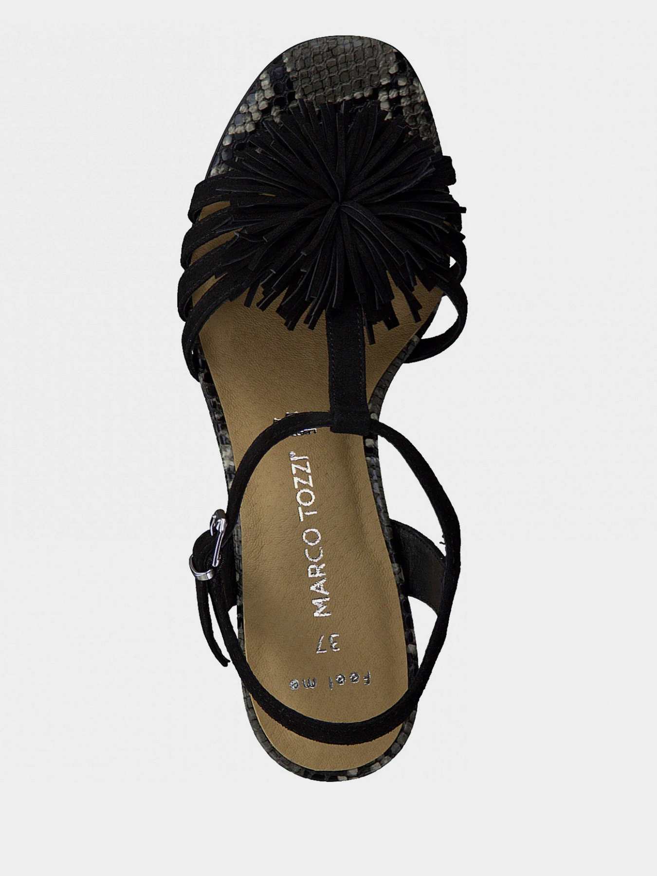 Босоножки Marco Tozzi модель 2-2-28385-26 001 BLACK Босоножки Marco Tozzi модель 2-2-28385-26 001 BLACK Фото