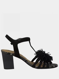 Босоножки Marco Tozzi модель 2-2-28385-26 001 BLACK Фото