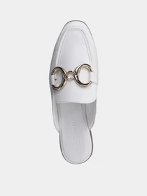 Шлёпанцы Marco Tozzi модель 2-2-27302-20 137 WHITE/GOLD Фото