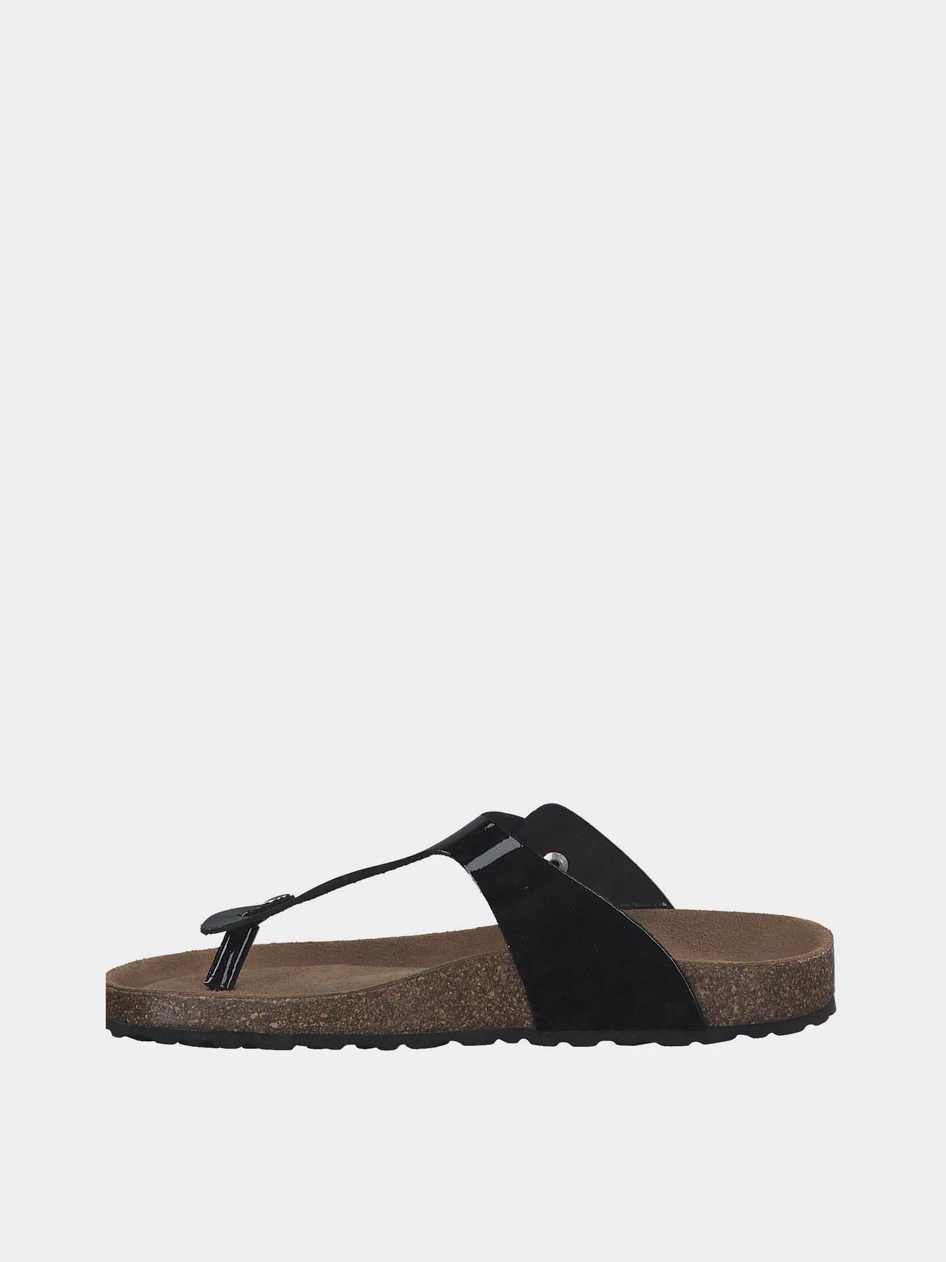 Шлёпанцы Marco Tozzi модель 2-2-27402-20 018 BLACK PATENT Фото