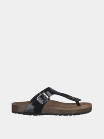 Шлёпанцы Marco Tozzi модель 2-2-27402-20 018 BLACK PATENT Фото