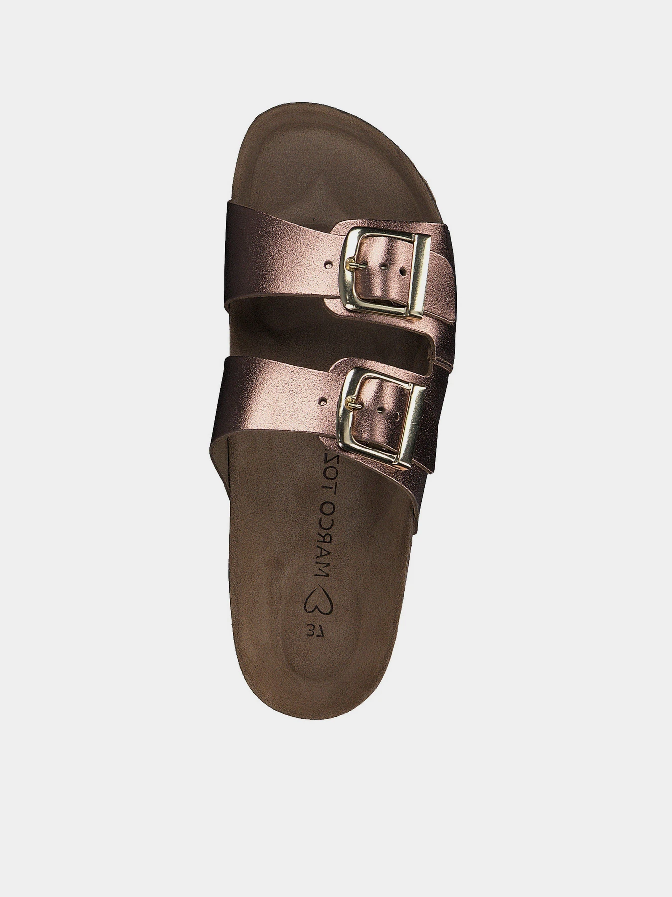 Шлёпанцы Marco Tozzi модель 2-2-27405-20 592 ROSE METALLIC Фото
