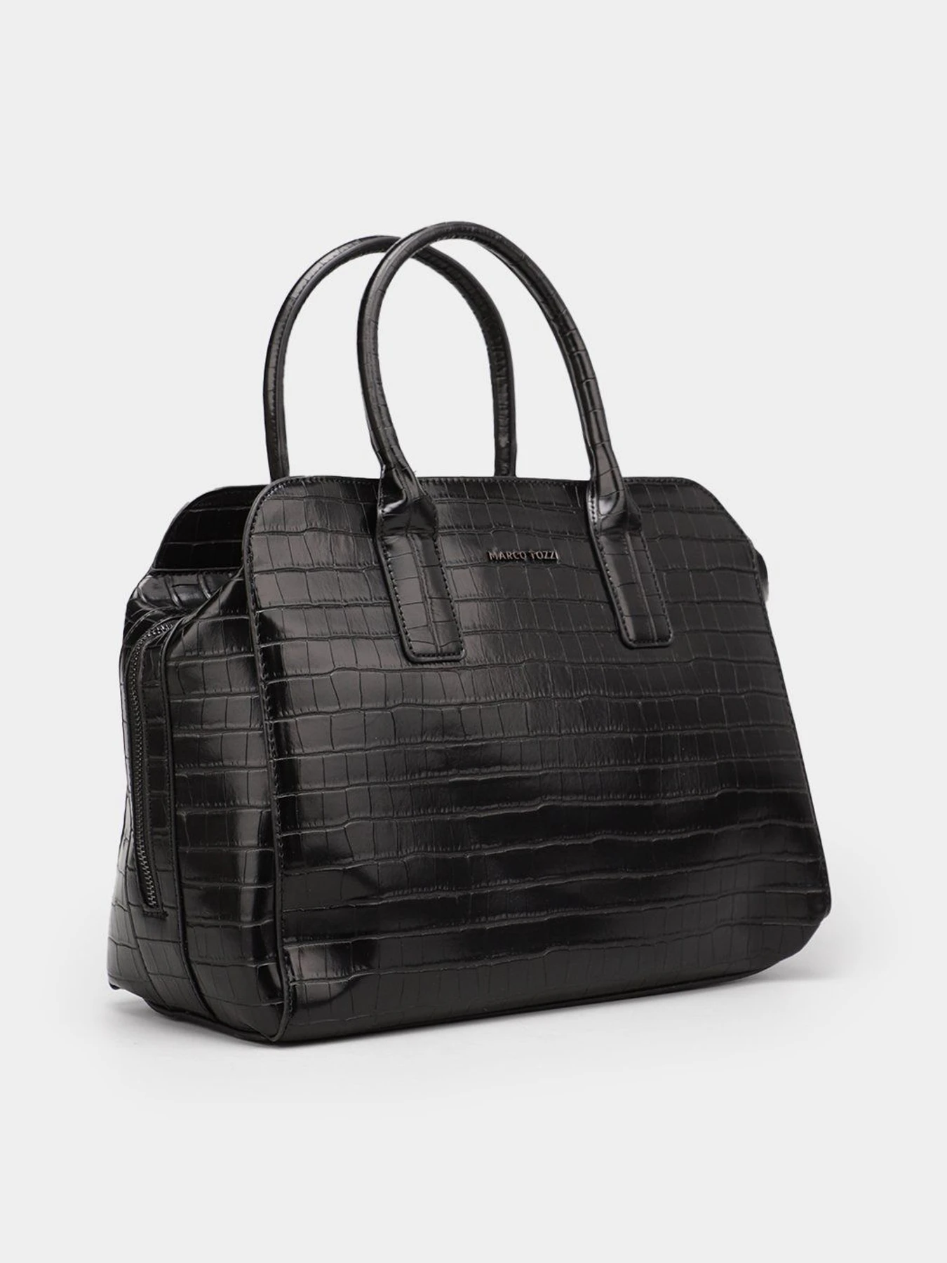 Сумки Marco Tozzi модель 2-2-61008-27 006 BLACK CROCO Сумки Marco Tozzi модель 2-2-61008-27 006 BLACK CROCO Фото