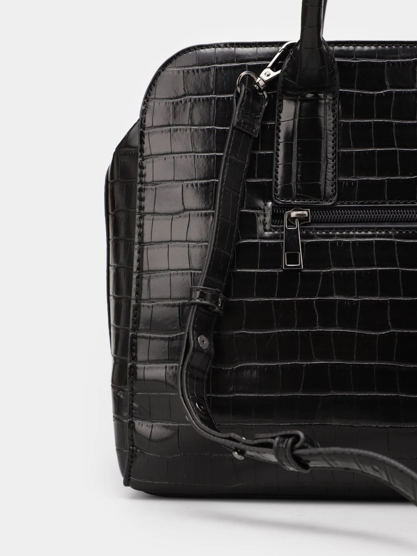 Сумки Marco Tozzi модель 2-2-61008-27 006 BLACK CROCO Сумки Marco Tozzi модель 2-2-61008-27 006 BLACK CROCO Фото