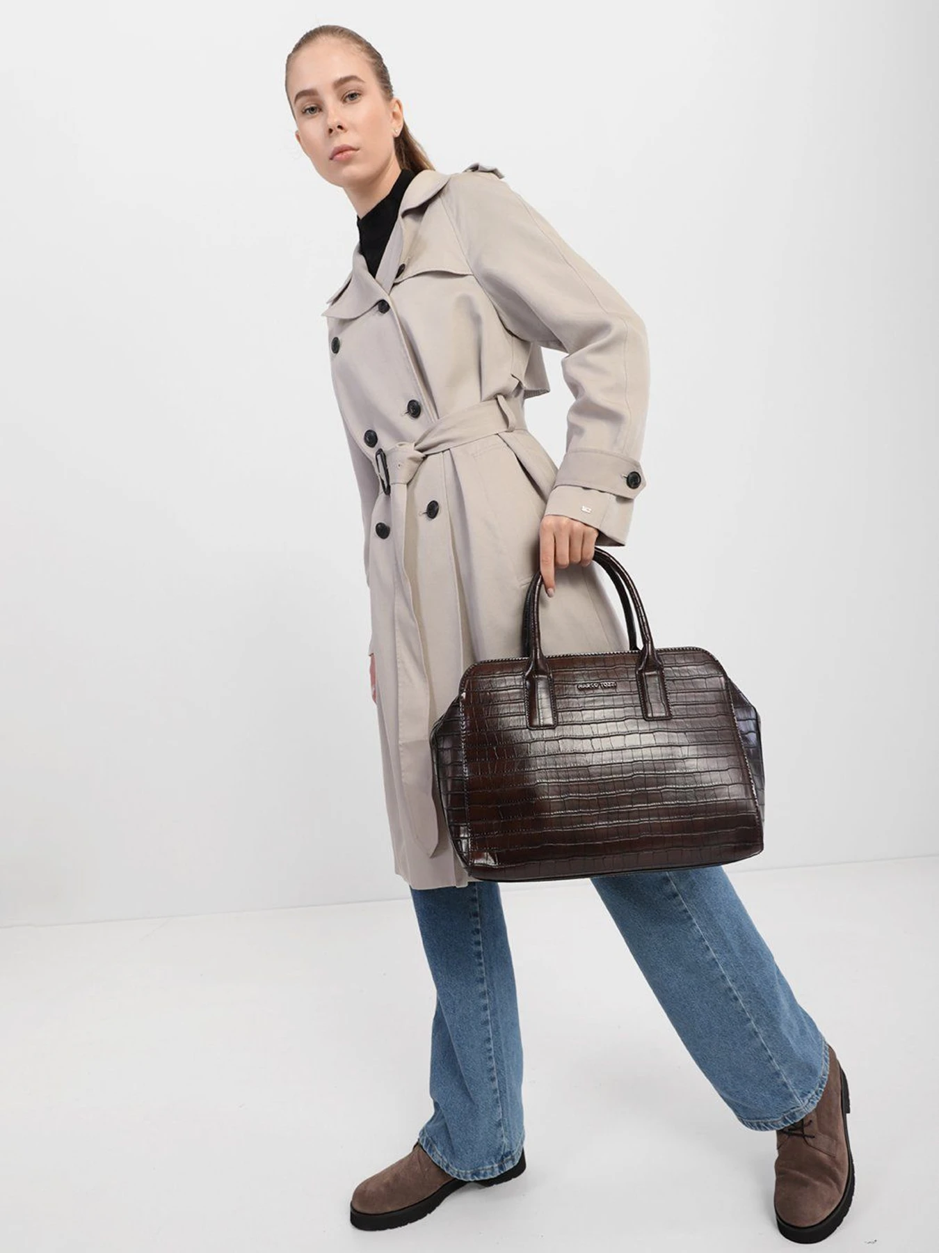 Сумки Marco Tozzi модель 2-2-61008-27 367  MOCCA CROCO Фото