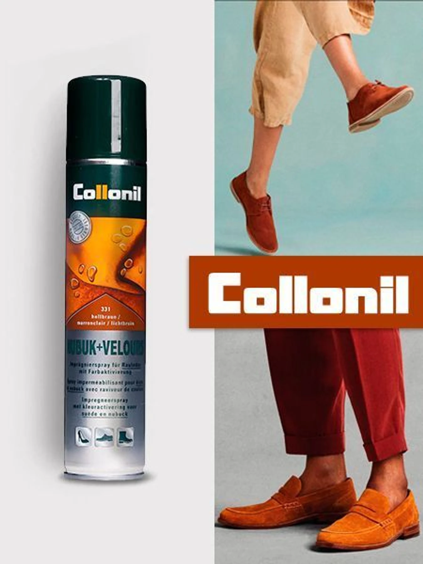 Уход за обувью Collonil модель 331 velour+nubuk СА Фото
