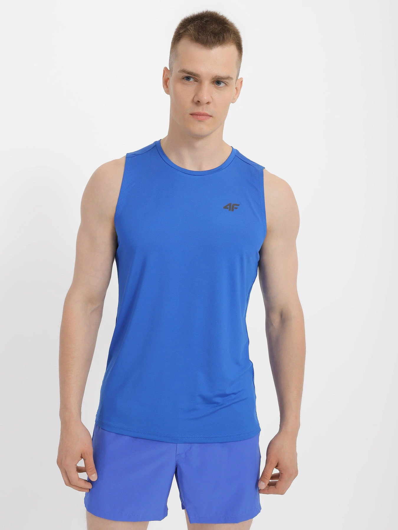 Футболки и поло 4F Basic модель 4FSS23TFTSM258-36S Футболки и поло 4F Basic модель 4FSS23TFTSM258-36S Фото