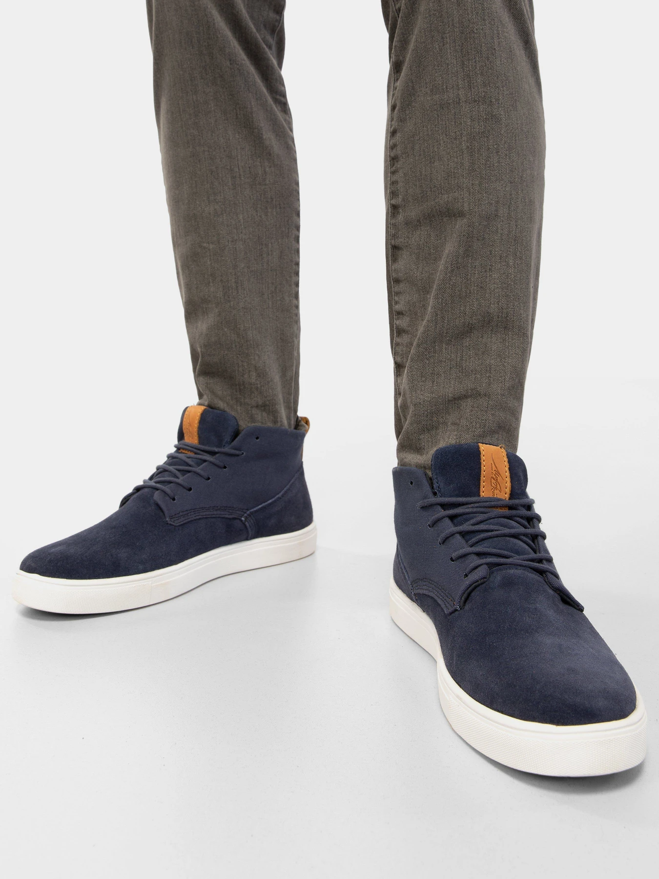 Ботинки и сапоги Alpine Сrown ADAM модель ACFW-180435-001 navy heather/white Фото