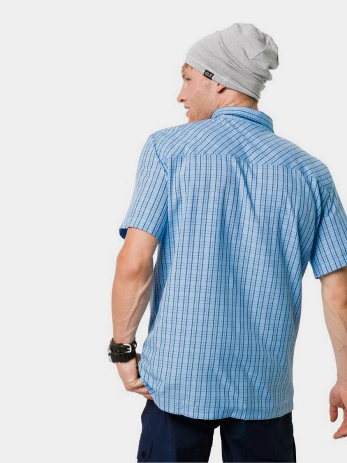 Сорочки Jack Wolfskin Thompson Shirt модель 1401042-7817 Фото