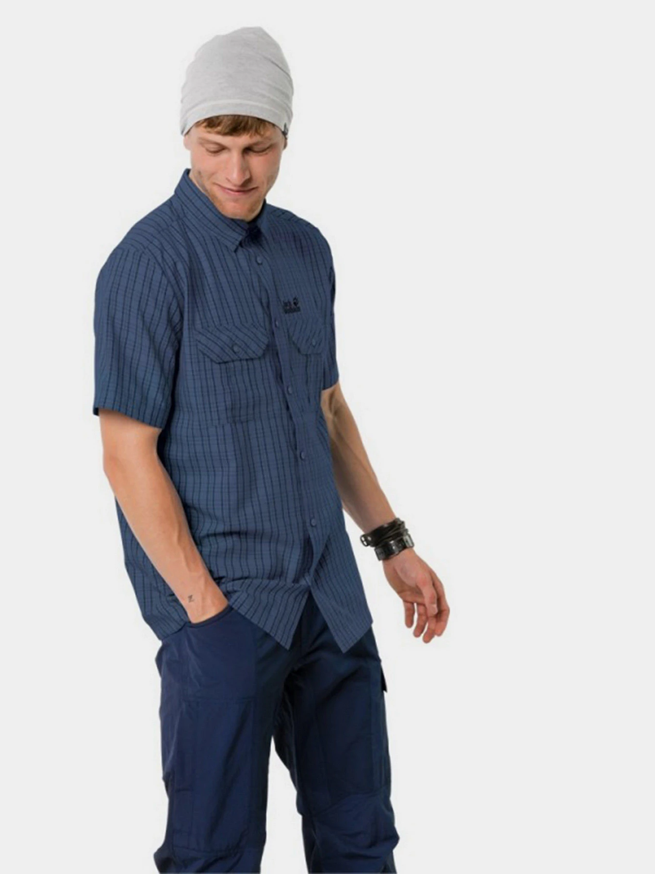 Сорочки Jack Wolfskin Thompson Shirt модель 1401042-7919 Фото
