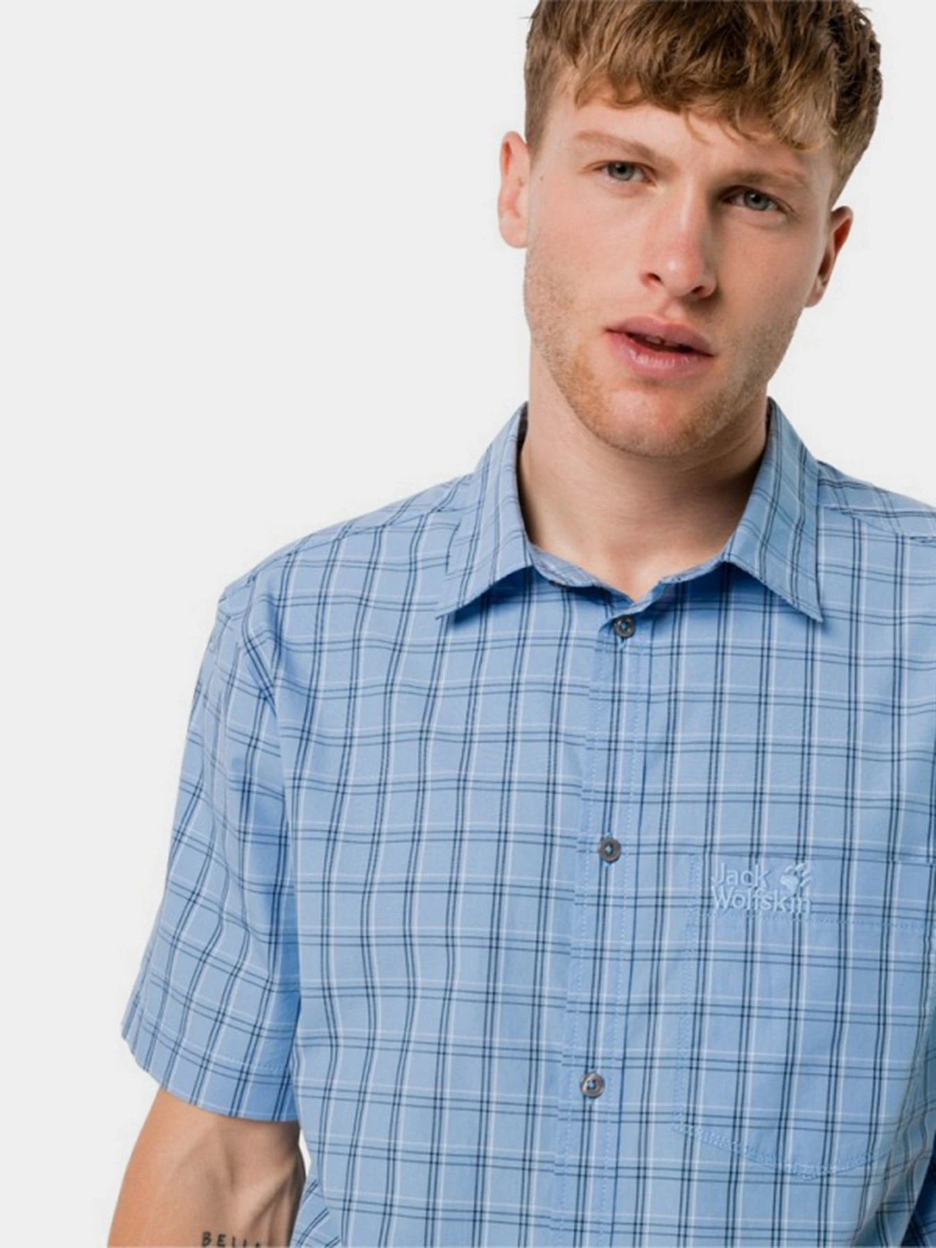 Рубашки Jack Wolfskin Hot Springs Shirt модель 1402332-7817 Рубашки Jack Wolfskin Hot Springs Shirt модель 1402332-7817 Фото