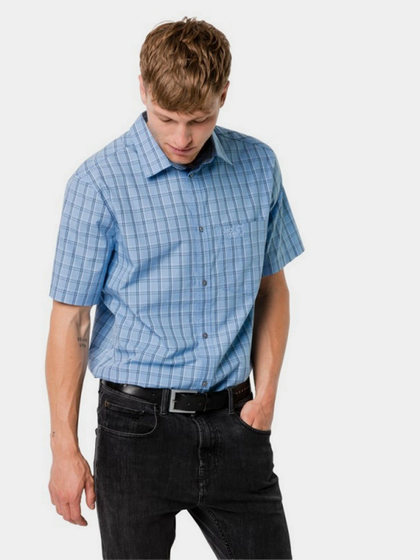 Рубашки Jack Wolfskin Hot Springs Shirt модель 1402332-7817 Рубашки Jack Wolfskin Hot Springs Shirt модель 1402332-7817 Фото