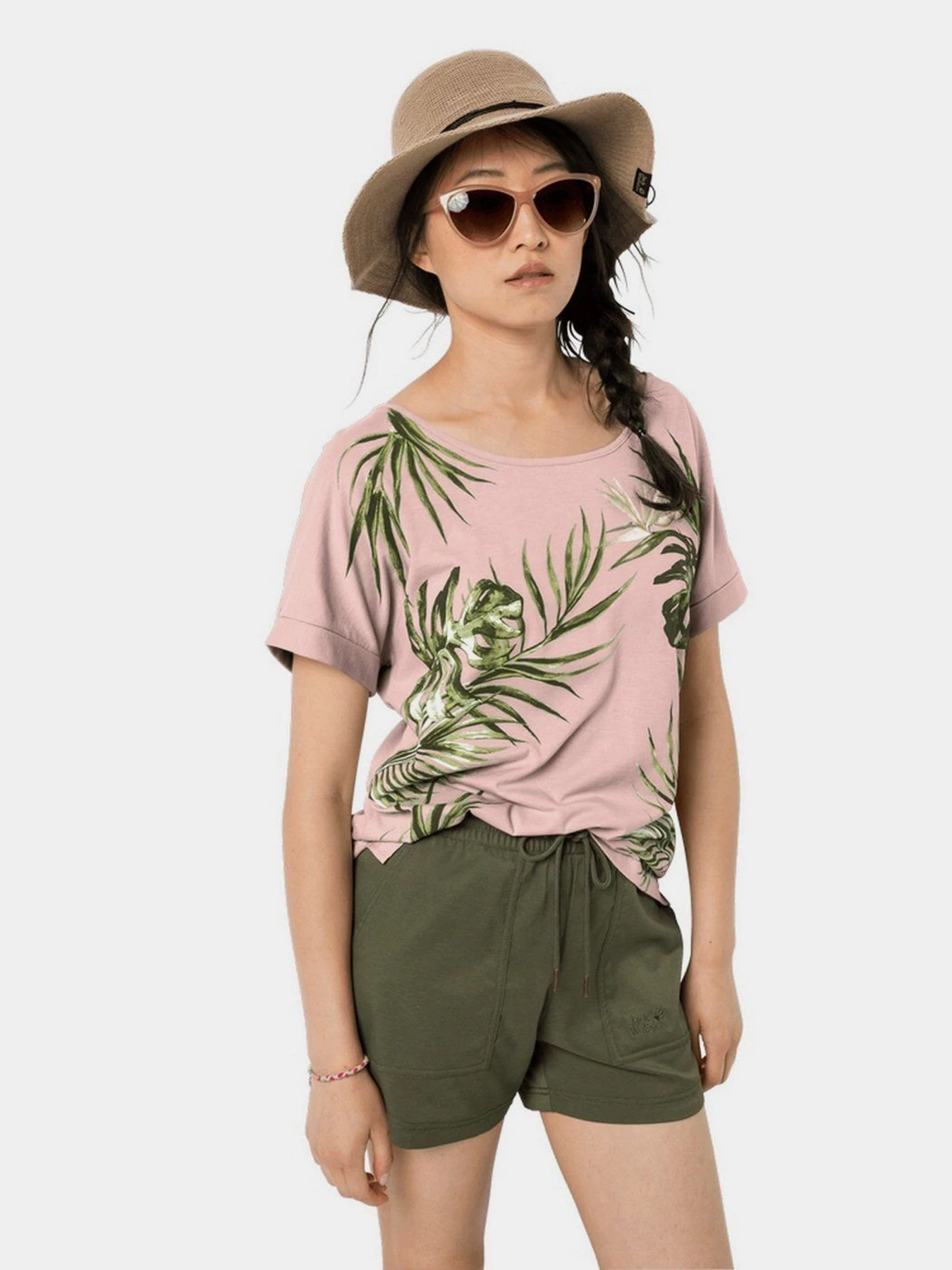 Футболки і поло Jack Wolfskin Tropical Leaf модель 1806372-2057 Футболки і поло Jack Wolfskin Tropical Leaf модель 1806372-2057 Фото