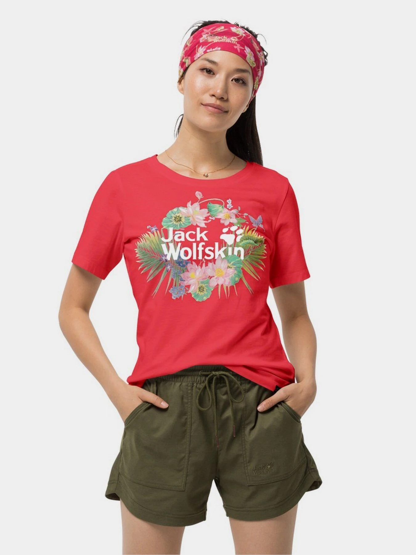 Футболки і поло Jack Wolfskin Paradise Logo модель 1807661-2058 Фото