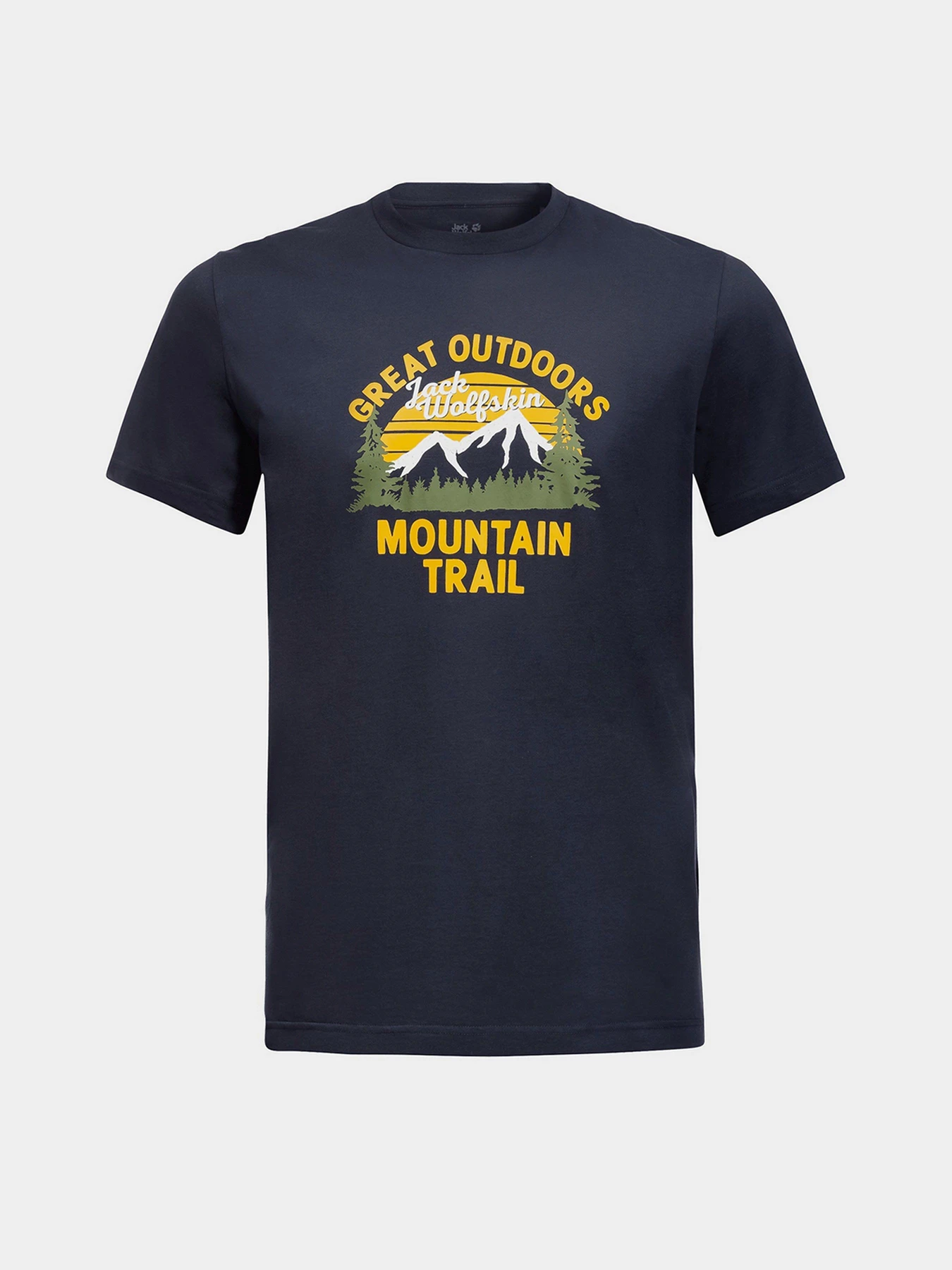 Футболки и поло Jack Wolfskin Mountain Trail модель 1808401_1010 Фото